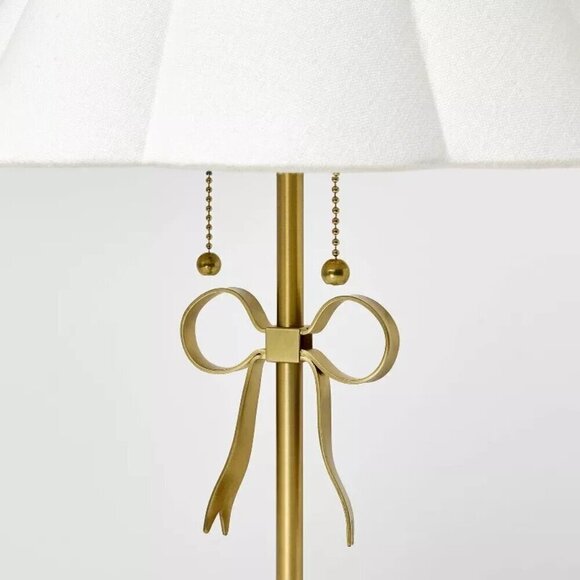 Stick Lamp with Bow Brass - Threshold Studio McGee Target Spring 2025 New in Box - Picture 4 of 8